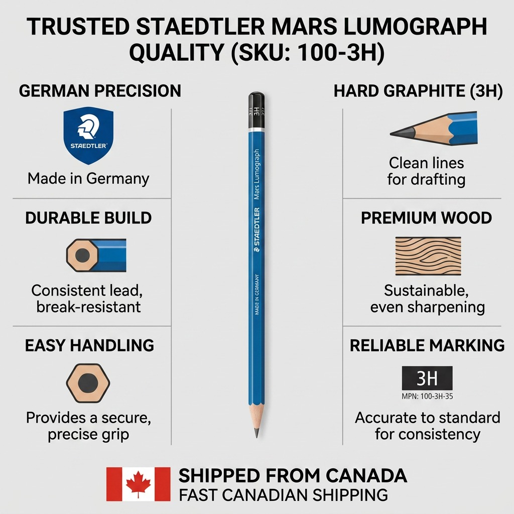 Staedtler Pencil Lumograph 3H