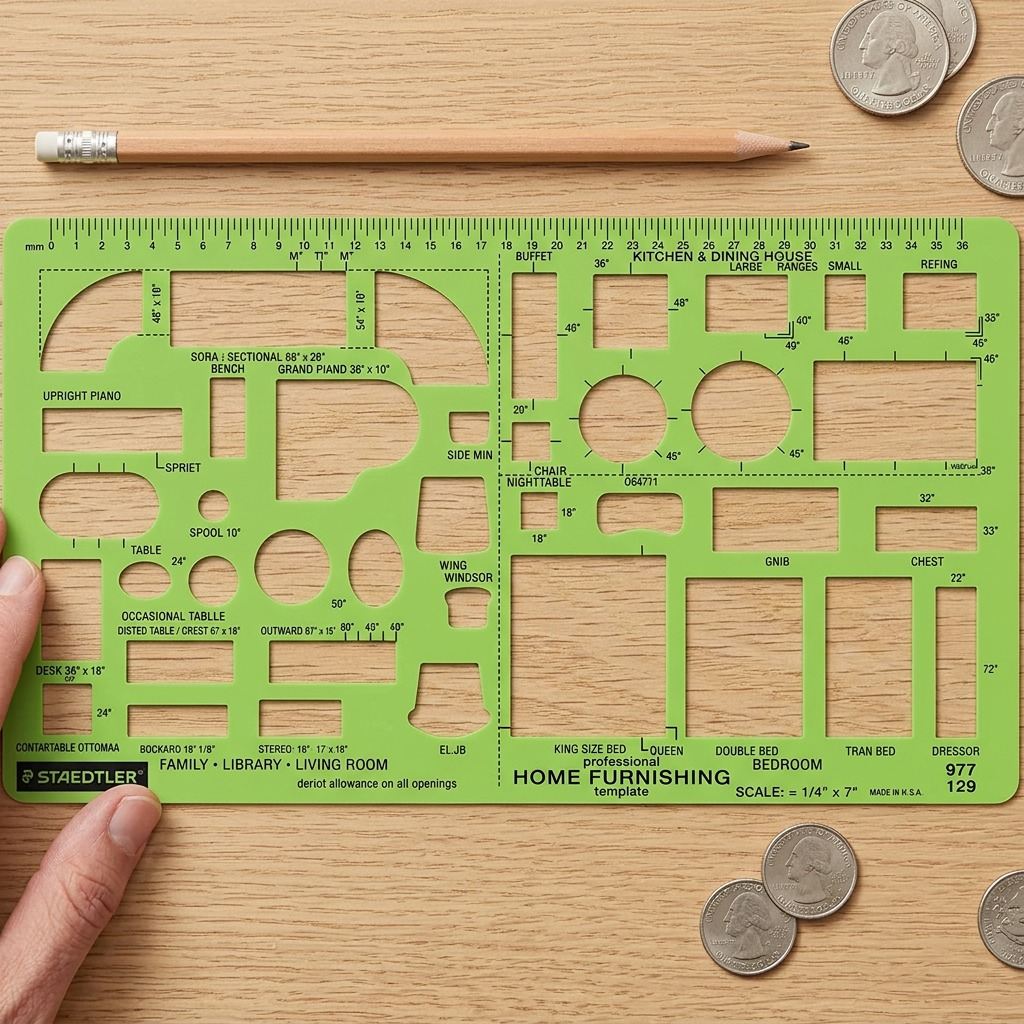Staedtler Template Home Furnishing