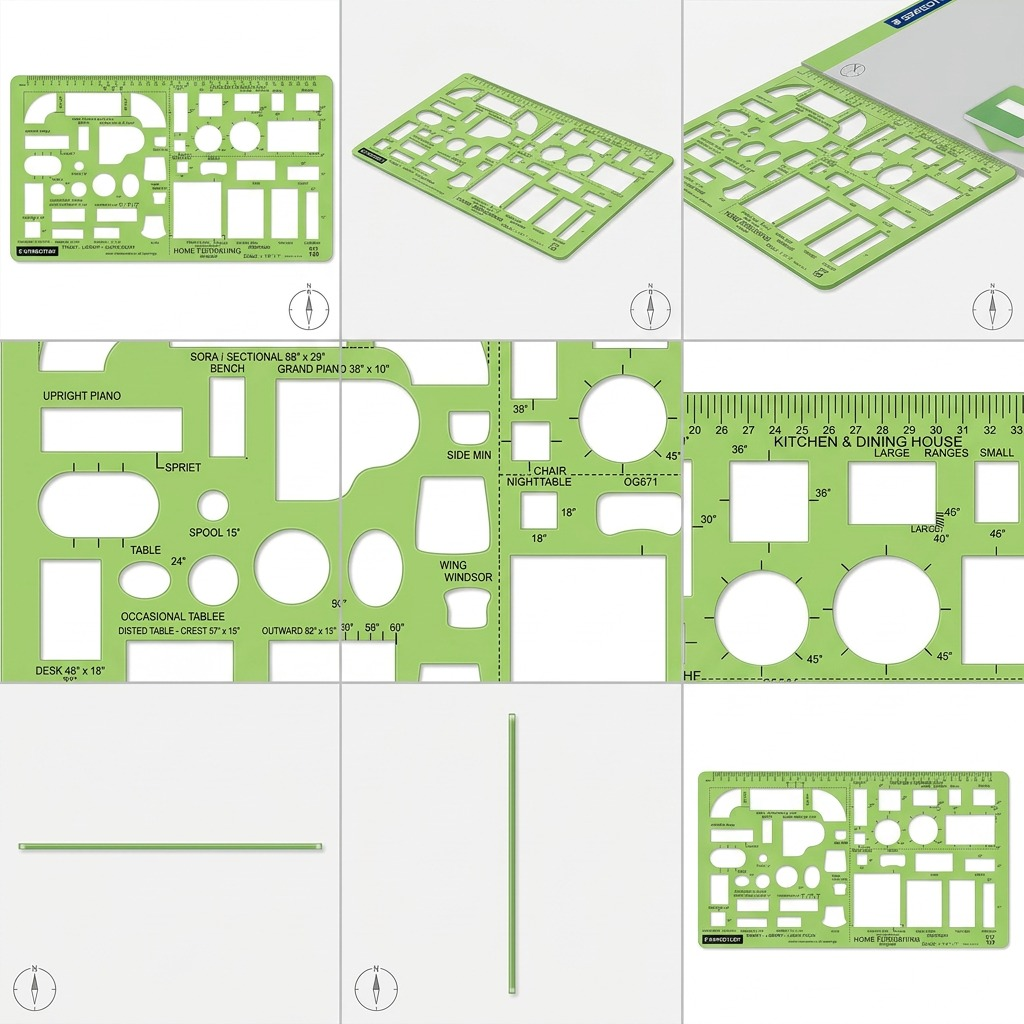 Staedtler Template Home Furnishing