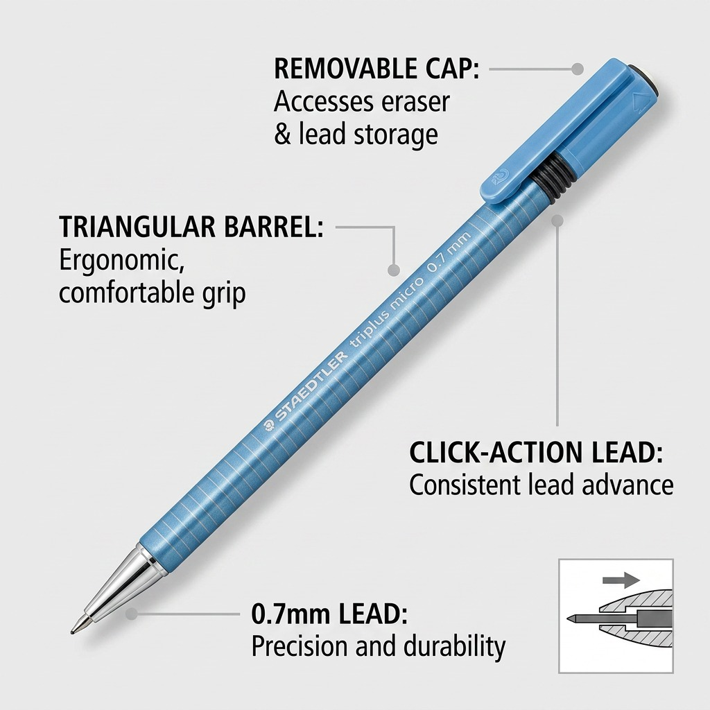 Staedtler Triplus Mechanical Pencil 0.7mm L-B