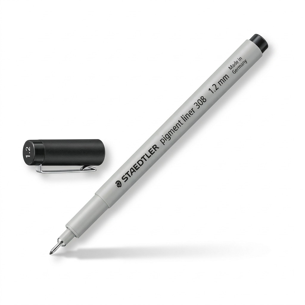 Staedtler Fineliner Pigment Liner 1.2 Mm Black