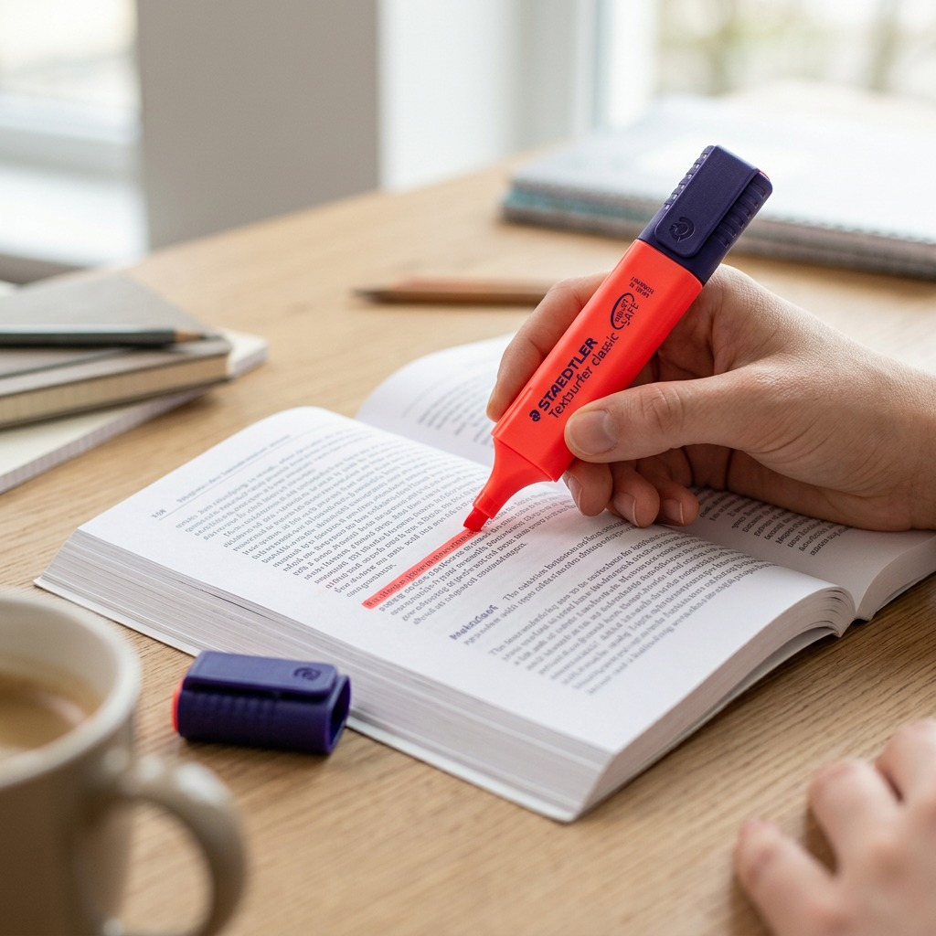 Staedtler Highlighter Textsurfer Fluorescent Red