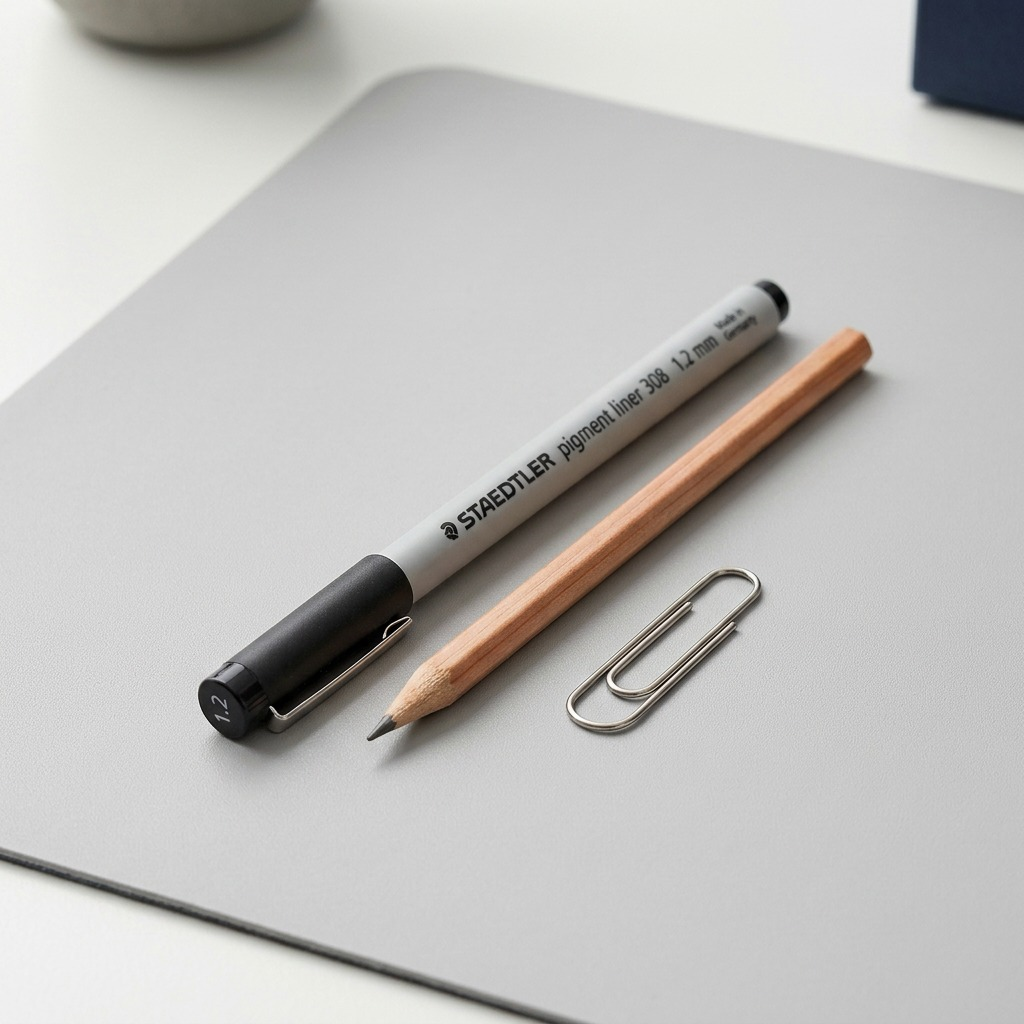 Staedtler Fineliner Pigment Liner 1.2 Mm Black