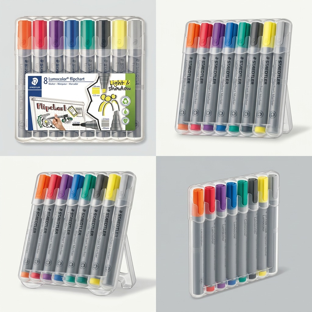 Staedtler Flipchart Marker Lumocolor 8-Pack Box