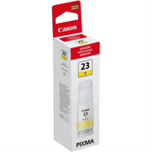 Canon GI-23 Yellow Ink Bottle-Compatible with G620 only
