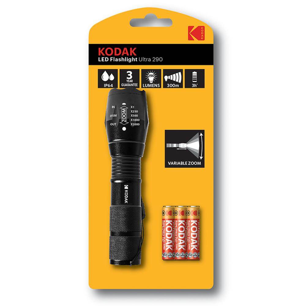 Kodak LED Ultra Flashlight 290