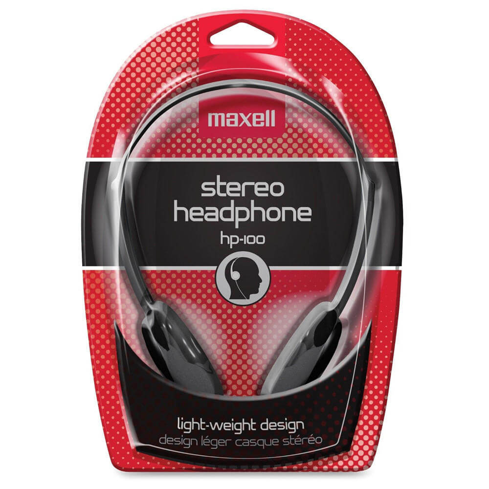 Maxell HP-100 Stereo Headphones