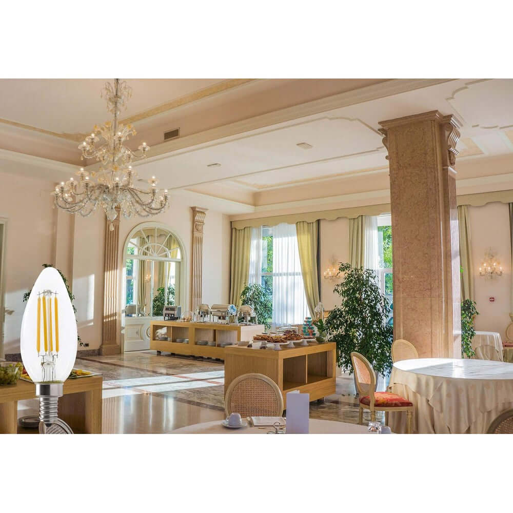 Greenlite 4W B10 Dimmable Filament LED Bulb 2700K/5000K