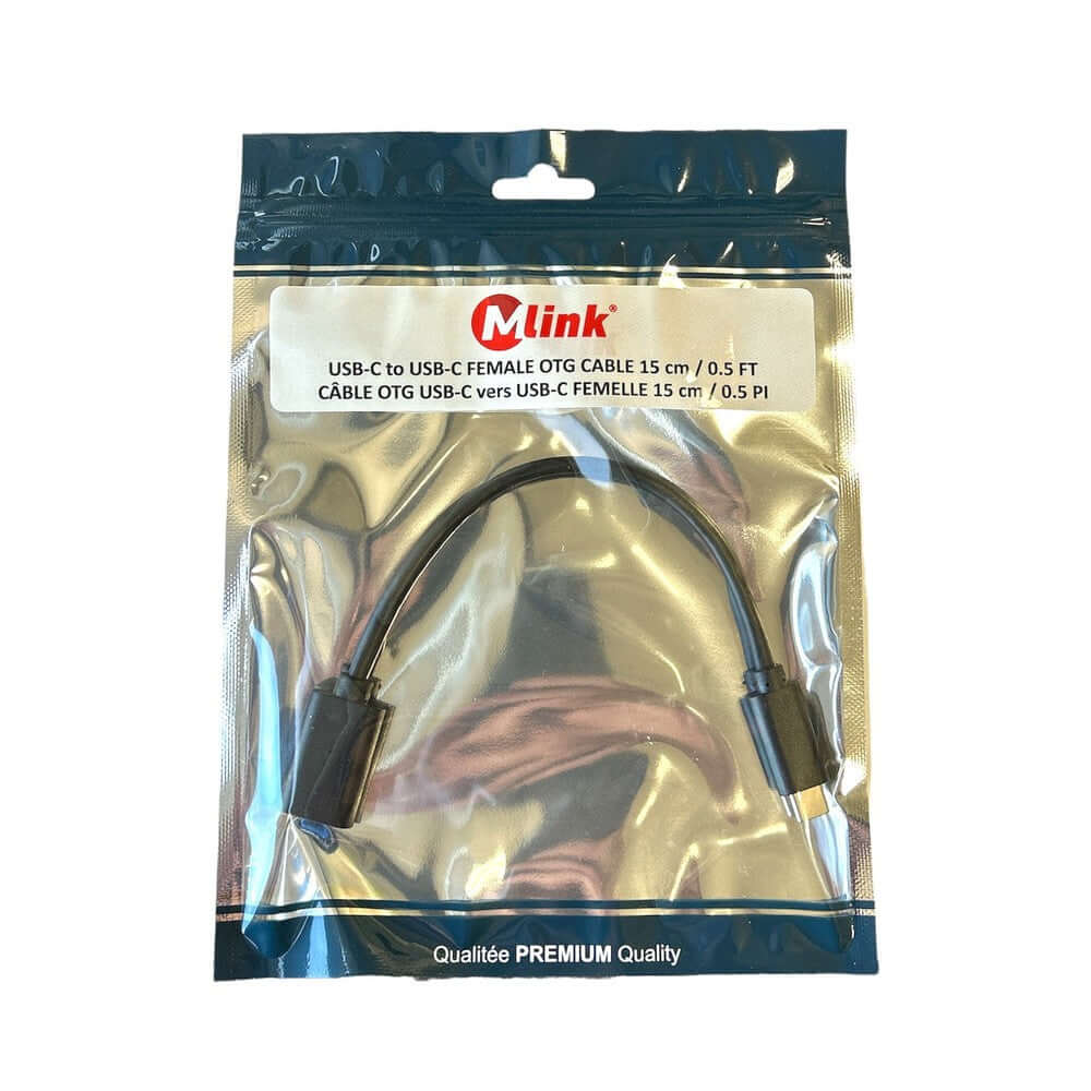 Mlink USB-A to USB-C OTG Adapter