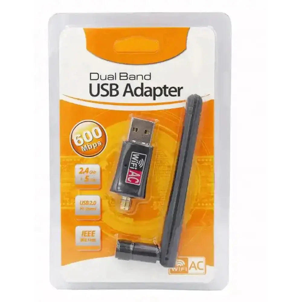 Mlink Dual Band WiFi USB Adapter (802.11n, 600Mbps)
