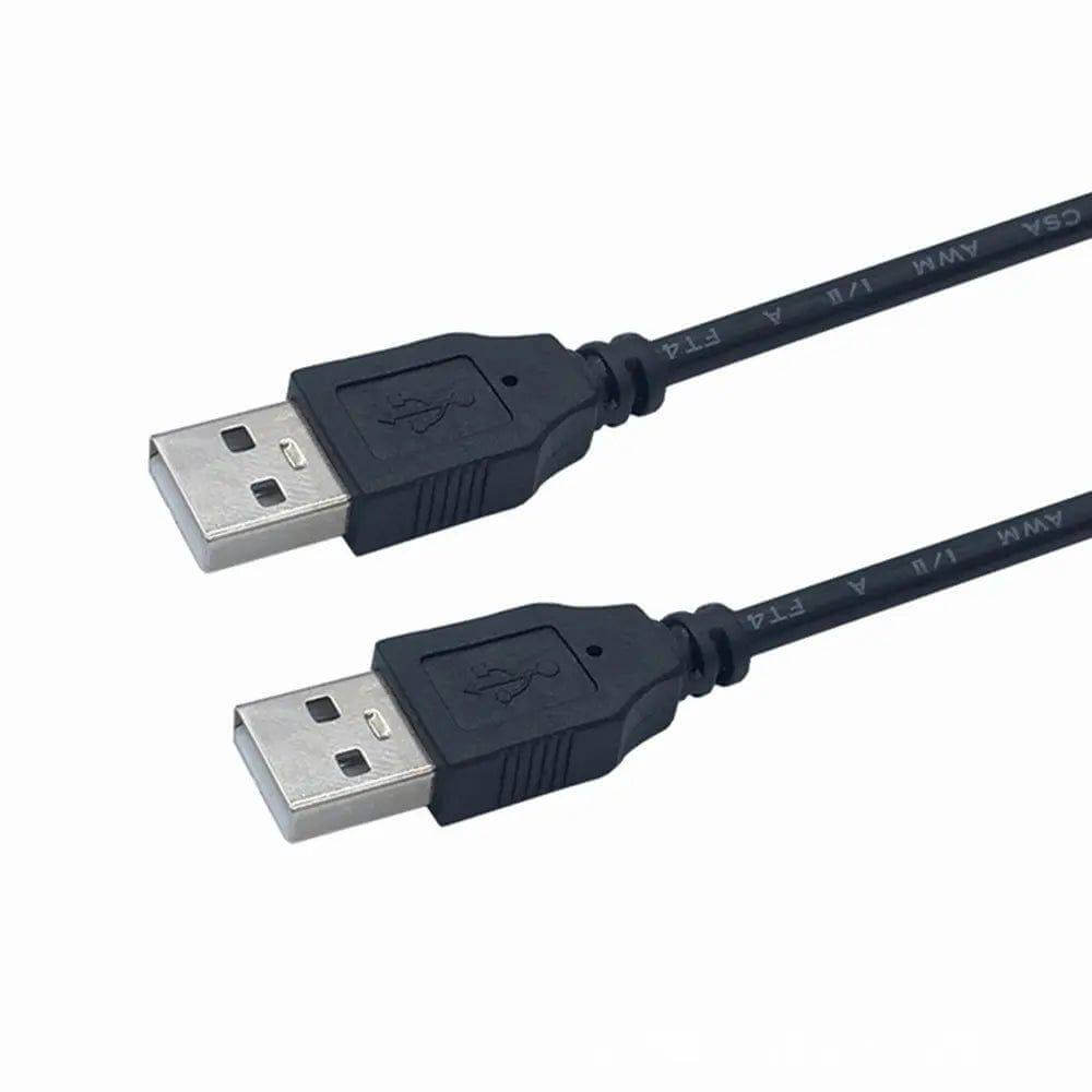 Mlink USB 2.0 A Male to A Male Cable (Black)