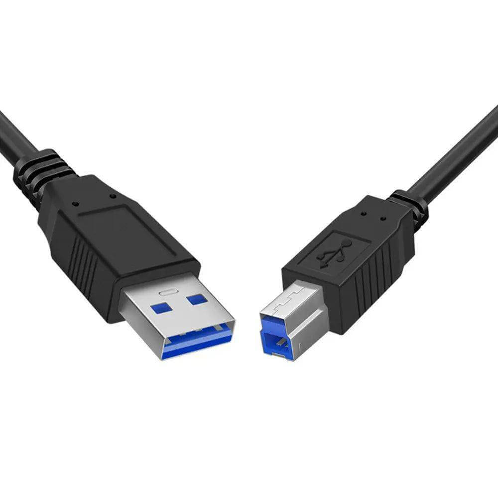 Mlink USB 3.0 A Male to B Male Cable (Black)