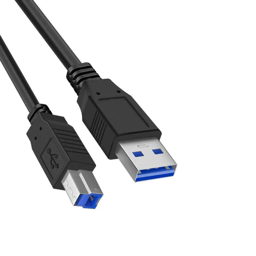 Mlink USB 3.0 A Male to B Male Cable (Black)