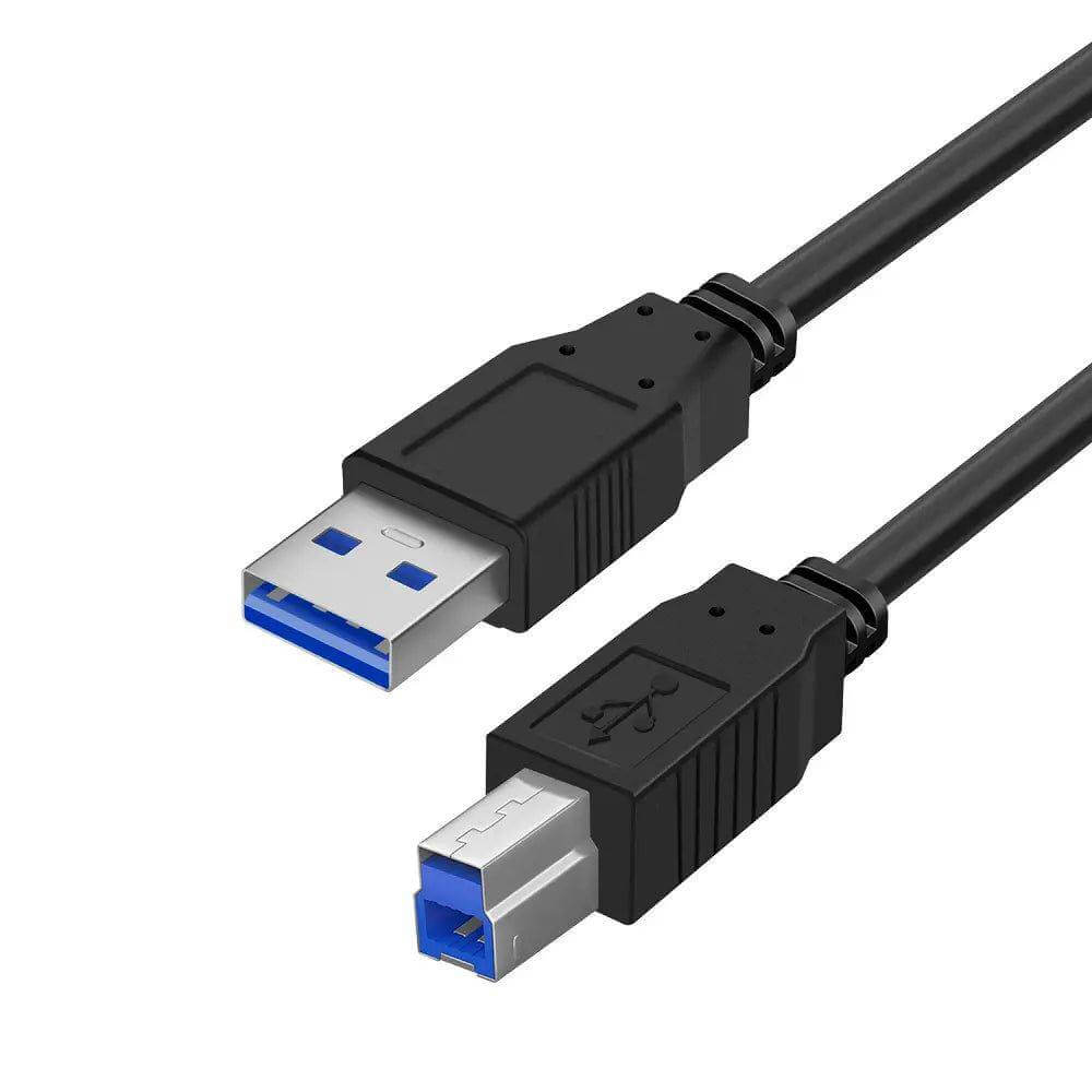 Mlink USB 3.0 A Male to B Male Cable (Black)