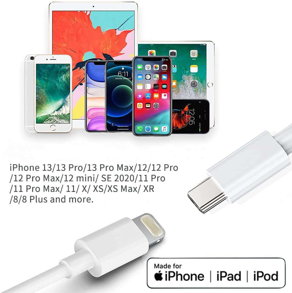 Mlink USB-C to Lightning Cable (PD 20W, 1m)