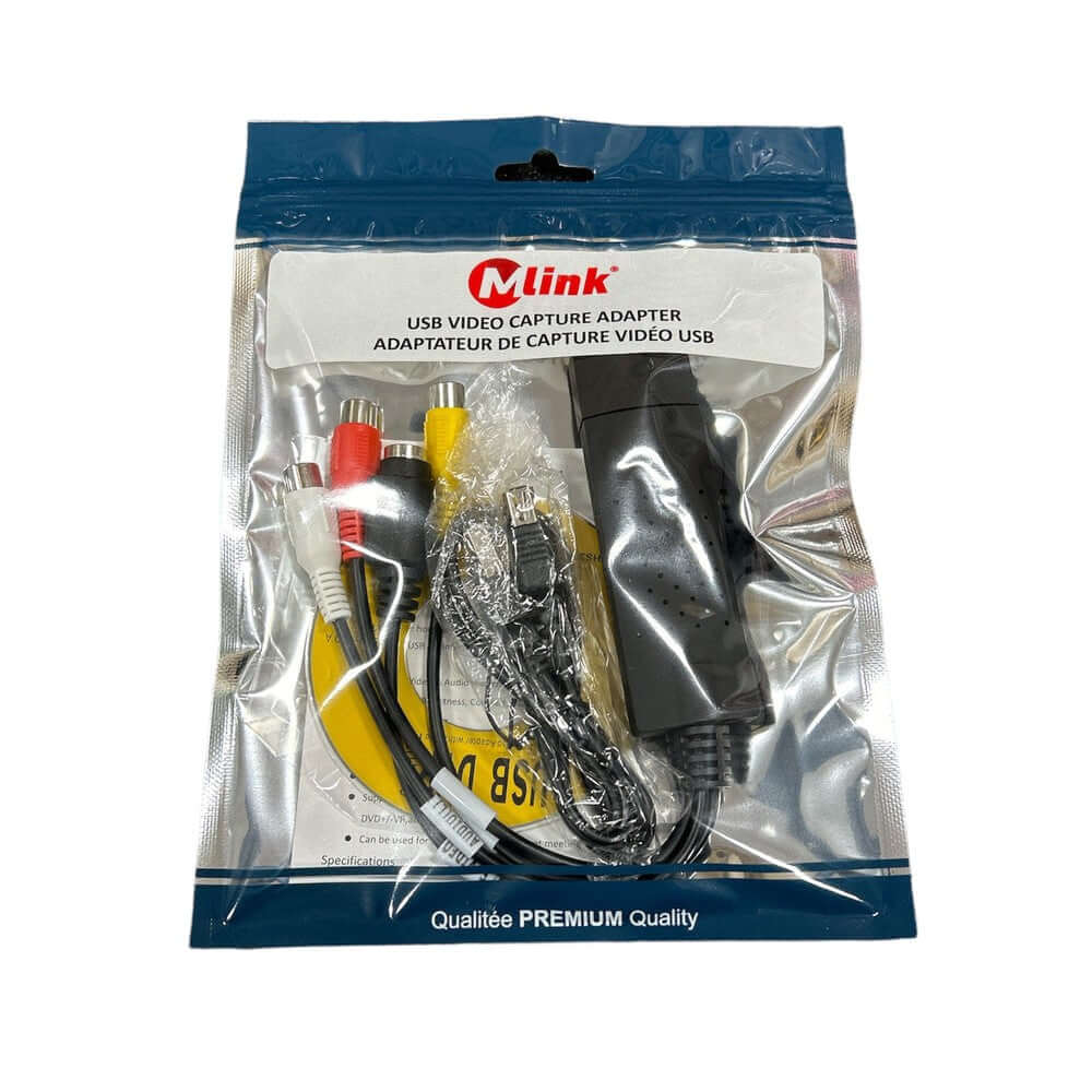 Mlink USB 2.0 Video Capture Card (Plug-and-Play)