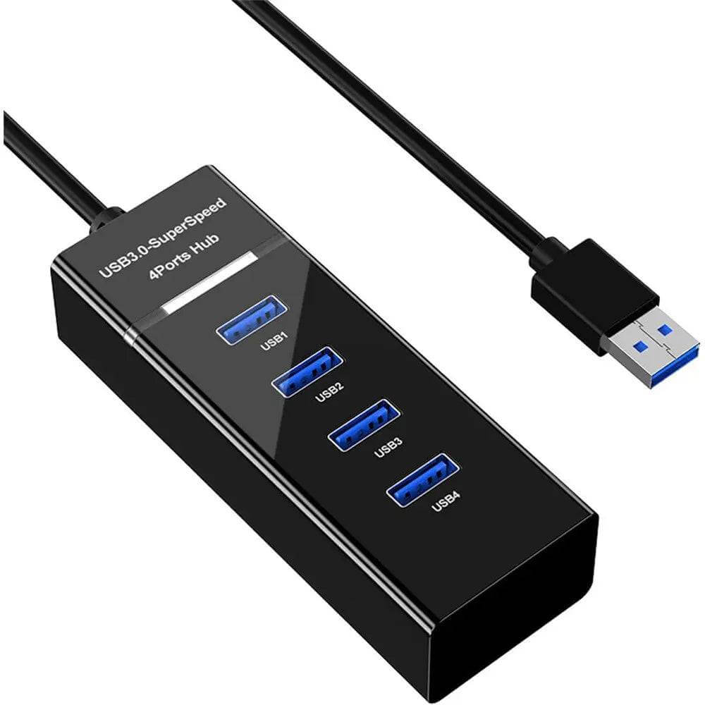 Mlink USB 3.0 4-Port Hub (Black)