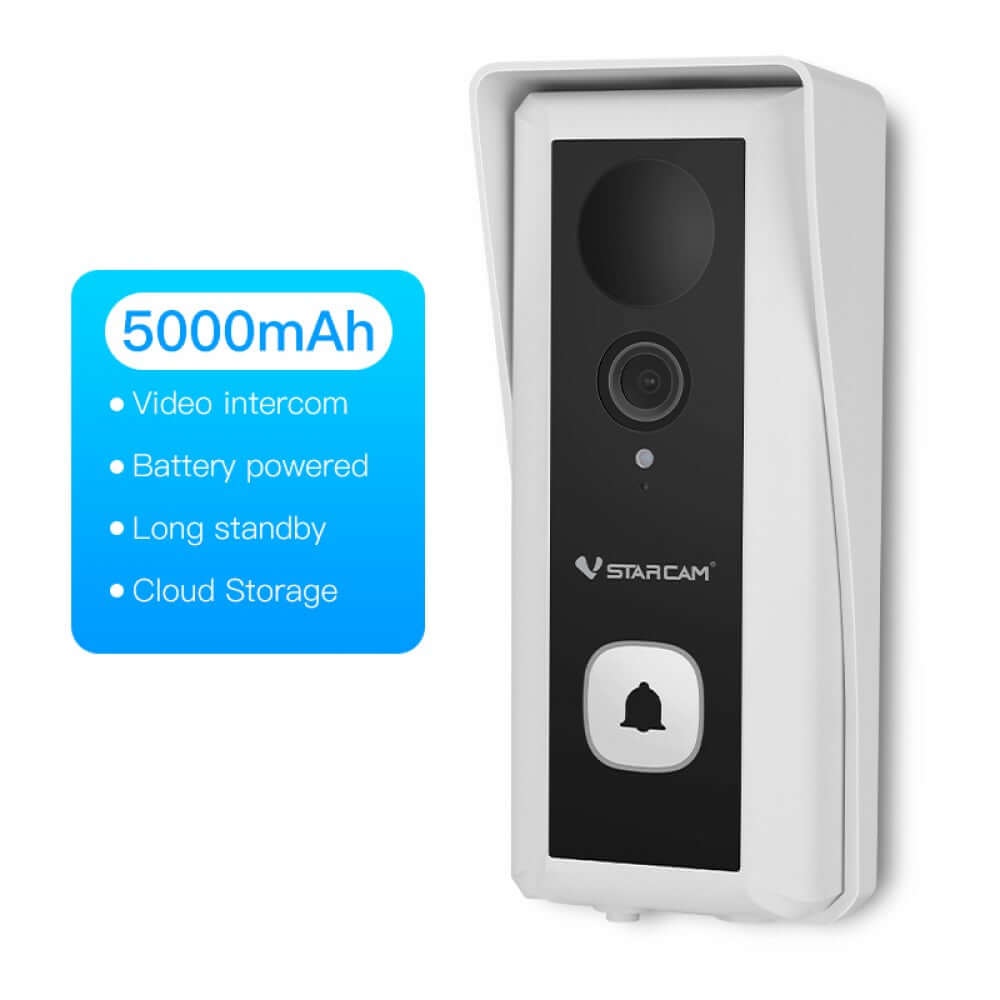 VStarcam DB6 HD 1080P Video Doorbell Camera with Indoor Chime