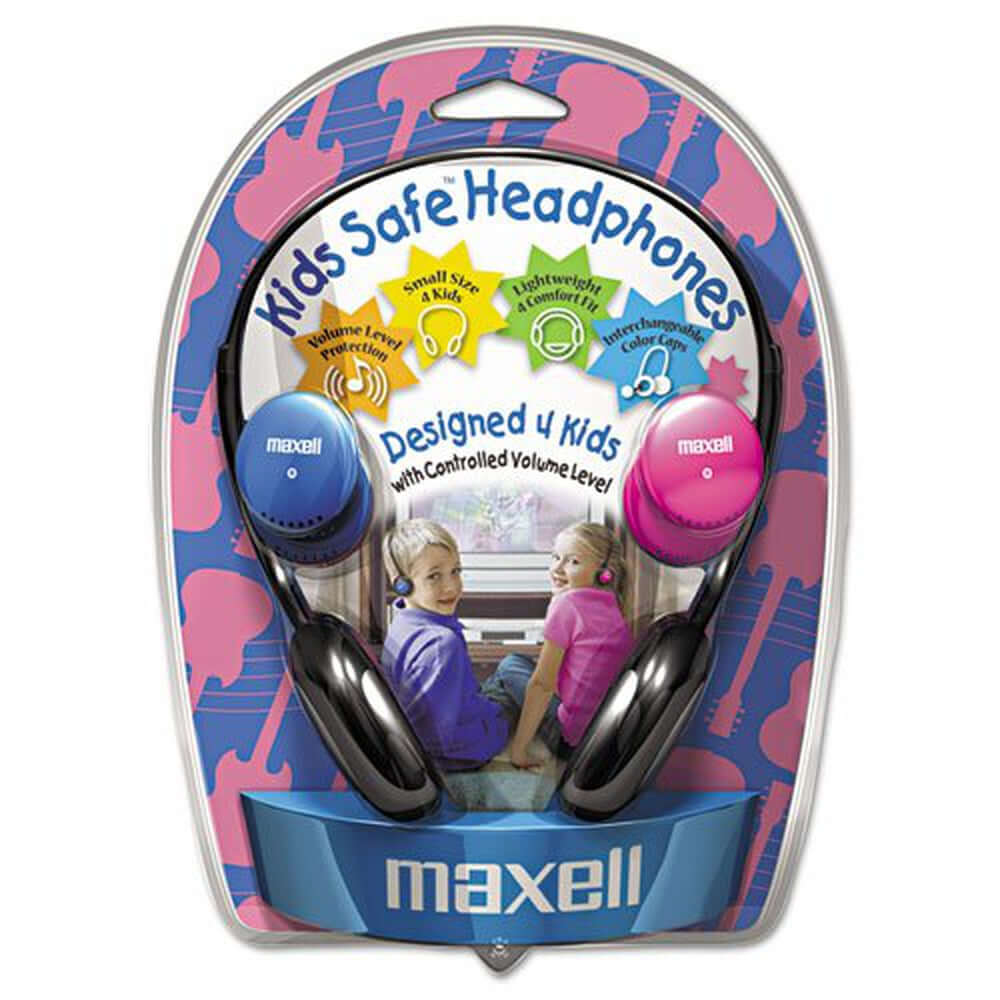 Maxell Kids Safe Volume-Limiting Earphones — Black