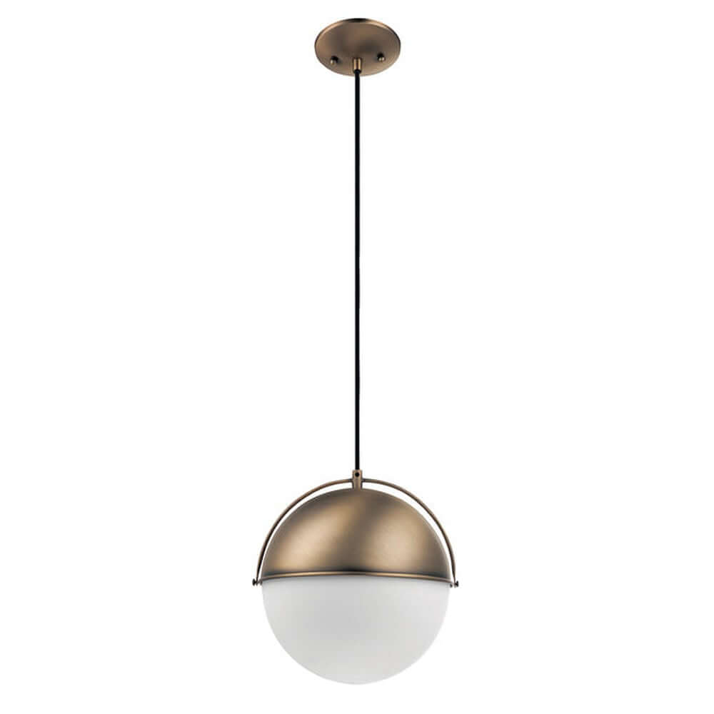Globe 2-in-1 Matte Gold Retro Pendant – Dining Room & Living Room